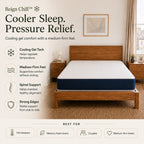 Reign Chill™ — Cooling Gel Mattress - Medium Firm